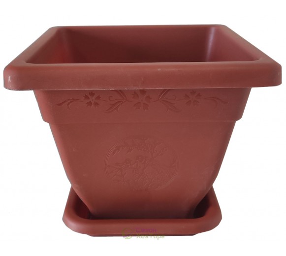 Кашпо квадратное №4 (345*345*300 мм)